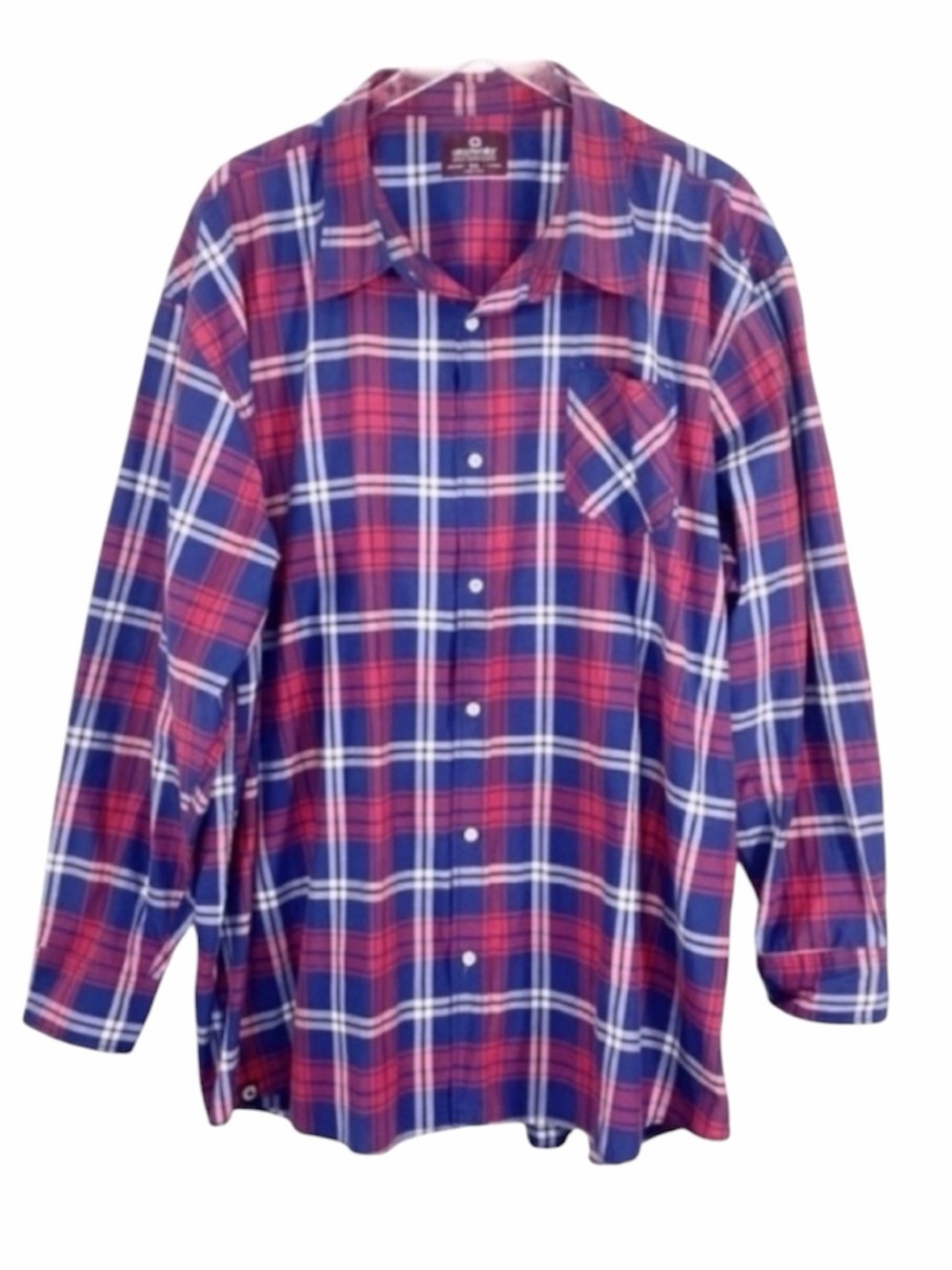 AKADEMIKS plaid button down shirt 5X